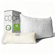 USA Coop Home Goods Premium Adjustable Loft Pillow Cross Cut Memory Foam Queen picture