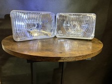 NOS Pair JW Speaker 4x6 Halogen Headlight Housings H4 Bulb 424120 - RARE & NEW picture