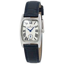 Hamilton Boulton Silver-White Dial Blue Leather Ladies Watch H13321611 picture