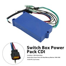 Switch Box Power Pack CDI For Mercury Mariner 15-25 HP 2 Cyl 9 wires 18495A9 picture