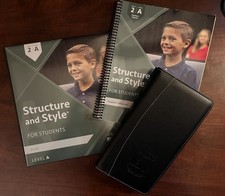 IEW Structure & Style Level 2A Teacher Manual, Binder with Tabs, and 24 DVD Set picture
