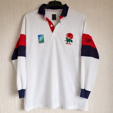 1995 Rare Vintage England Home World Cup Rugby Shirt XL Cotton Traders VGC picture