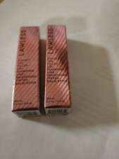 2pk LAWLESS Forget the Filler Lip Plumping Line Smoothing Tinted Balm POSEY New. picture