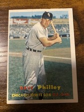1957 Topps #124 Dave Philley EX Chicago White Sox’s picture