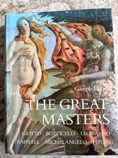 Giorgio Vasari “The Great Masters” 1986 Oversized Art Book-Renaissance-388 Pages picture