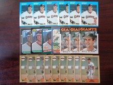 HUGE Assorted Premium Will Clark ALL ROOKIE CARD Lot of 22-GIANTS picture