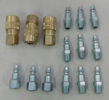 15 Pack MILTON 715 728 727 Air Hose Couplers M style 1/4