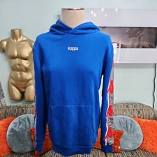 AUTHENTIC MENS KAPPA Bzaliab BLUE RED WHITE GREY  PULLOVER Hoodie SWEATSHIRT  picture