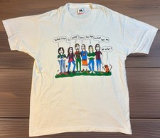 True VTG 90s ALT Band New Bohemians Edie Brickell T-Shirt Size XL  SINGLE STITCH picture