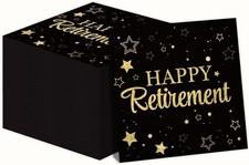 50 Pcs Retirement Paper Napkins Retirement Party Decorations for Women Men picture