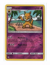 Hypno 60/149 SM Base Set Reverse Holo - Pokemon Card LP picture