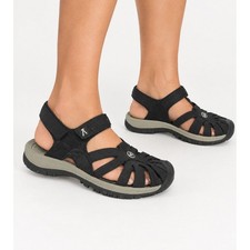 Keen Rose Sandal Women Size 9 Black Good Washable Hiking Outdoor 1008783 picture