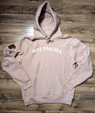 Barstool sports Miss Peaches Hoodie Sz L Rescue Dogs Thick Fleece NEVER WORN picture