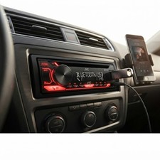 JVC Single-DIN Bluetooth CD/USB Car Stereo In-Dash Receiver High Power 200 Watts picture