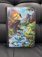 Cyndaquil Chikorita Totodile Pokemon binder picture