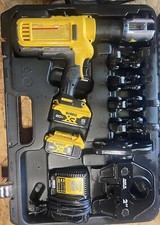 DEWALT DCE200M2K 20V Copper Pipe Crimping Tool/2x 5.0 BATT/PLEASE VIEW PICTURES picture