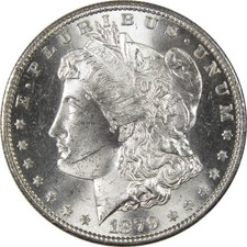 1879 S Morgan Silver Dollar Uncirculated Mint State $1 Coin picture