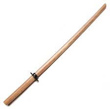 E-BOGU Handcrafted White Oak Bokken (39