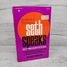 Vintage 1972 Seth Speaks by Jane Roberts Paperback Book Occult picture