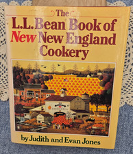 Vintage 1987 L.L. Bean Book of New New England Cookery Hardcover First Edition picture