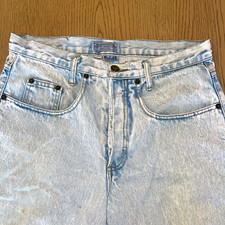 Vtg 80s Guess Georges Marciano Acid Wash Jeans Size 2 Button Fly 10115 USA Mom picture