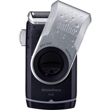 Braun Pocket M90 Rasierer Stainless Steel Battery Powered Shaver picture
