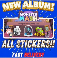 (ALL Stickers Available) MOGO Stickers 1-6⭐SUPER FAST🔥For Monopoly Go / 24/7 picture