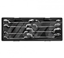 JTC 8PCS DOUBLE FLEXIBLE FLARE NUT WRENCH SET, JTC TOOLS # K6086 picture