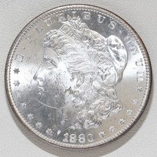 1880-S Morgan Silver Dollar /Q88 picture