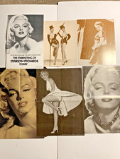 Vintage Marilyn Monroe Poster Lot x 6 From Magazines picture