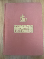 American Women Poets 1937 Vintage Poetry Book Feminist Literature Decor picture