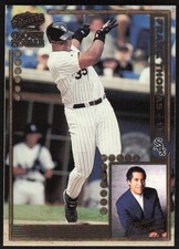 1998 Pacific Crown Royale Firestone on Baseball Frank Thomas Card #8 - White Sox picture