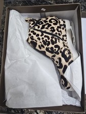 Linea Paolo Leopard Anna Wedge Sneaker Size 10 picture