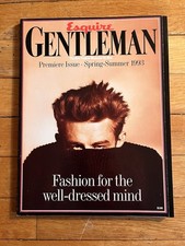 VINTAGE Esquire Gentleman Magazine Spring Summer 1993 James Dean Premiere Issue picture