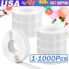 1-1000Pcs Point Dots Balloon Glue Removable Adhesive Point Tape 100Rolls Double picture