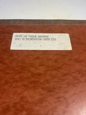 Vintage Navy DD-963 Spruance CG-47 Ticonderoga Cruiser Memorabilia Or 1982 Rare picture