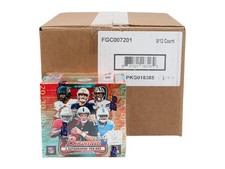 NO PAPER BASE SHIPS PYT #2480 - 8x 2026 Bowman Football Jumbo Boxes (Full Case) picture