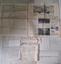 THE DERRY STANDARD 1836 1936  NEWSPAPER RARE  picture