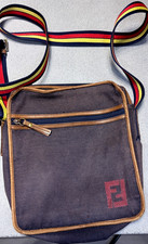 FENDI -- RARE Vintage Unisex messenger bag - PRICE DROP picture