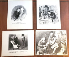 Vintage Prints Medical themed Honore Daumier Adrien Marie Ryckaert picture