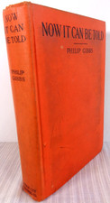 Now It Can Be Told by Philip Gibbs 1920 1st First Edition Vintage Hardcover VG picture