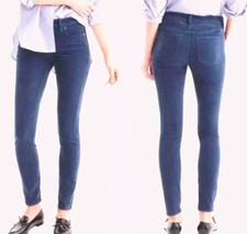 J.Crew Womens 28 NWT Blue Toothpick Ankle Corduroy Pants MSRP $98 Preppy Fall  picture