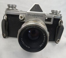 Praktina FX 35MM USSR / Germany  CZ Jena Biotar 2/58 Lens Repair Or Parts picture