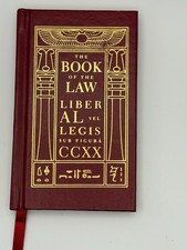 Liber Al Vel Legis Aleister Crowley  The Book of the Law Magickal Childe 1990 picture