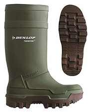 Dunlop Purofort Thermo full Safety Men's Knee Boots in Green picture