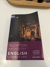 The Norton Anthology Of English Literature Shorter 11th Edition Volume 1 picture