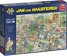 Jumbo Jan Van Haasteren Garden Centre 1000 Piece Jigsaw Puzzle Adult Comic Relax picture