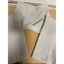 White House Black Market Riley Trouser Pumice Beige Pants 570405319 Size 4R NWT picture