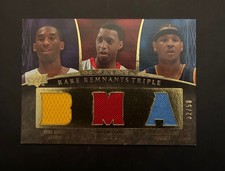 2007-08 UD Premier Rare Remnants Triple Gold Kobe Bryant T-Mac Carmelo 32/50 picture