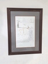 Salvador Dali Signed Etching 